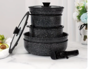 15pcs Pots And Pans Set Non Stick